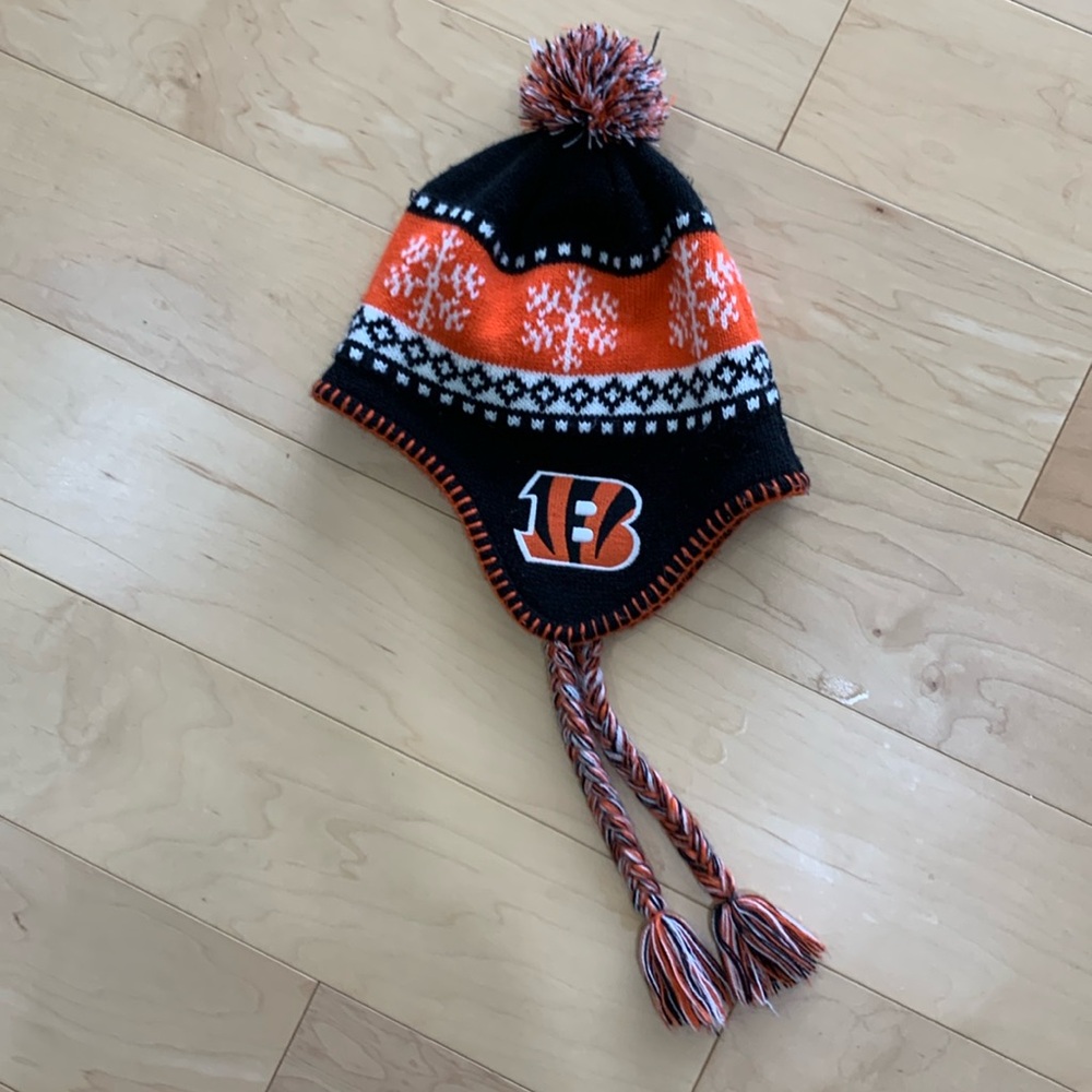 NFL Cincinnati Bengals Football Knit winter Hat  one size